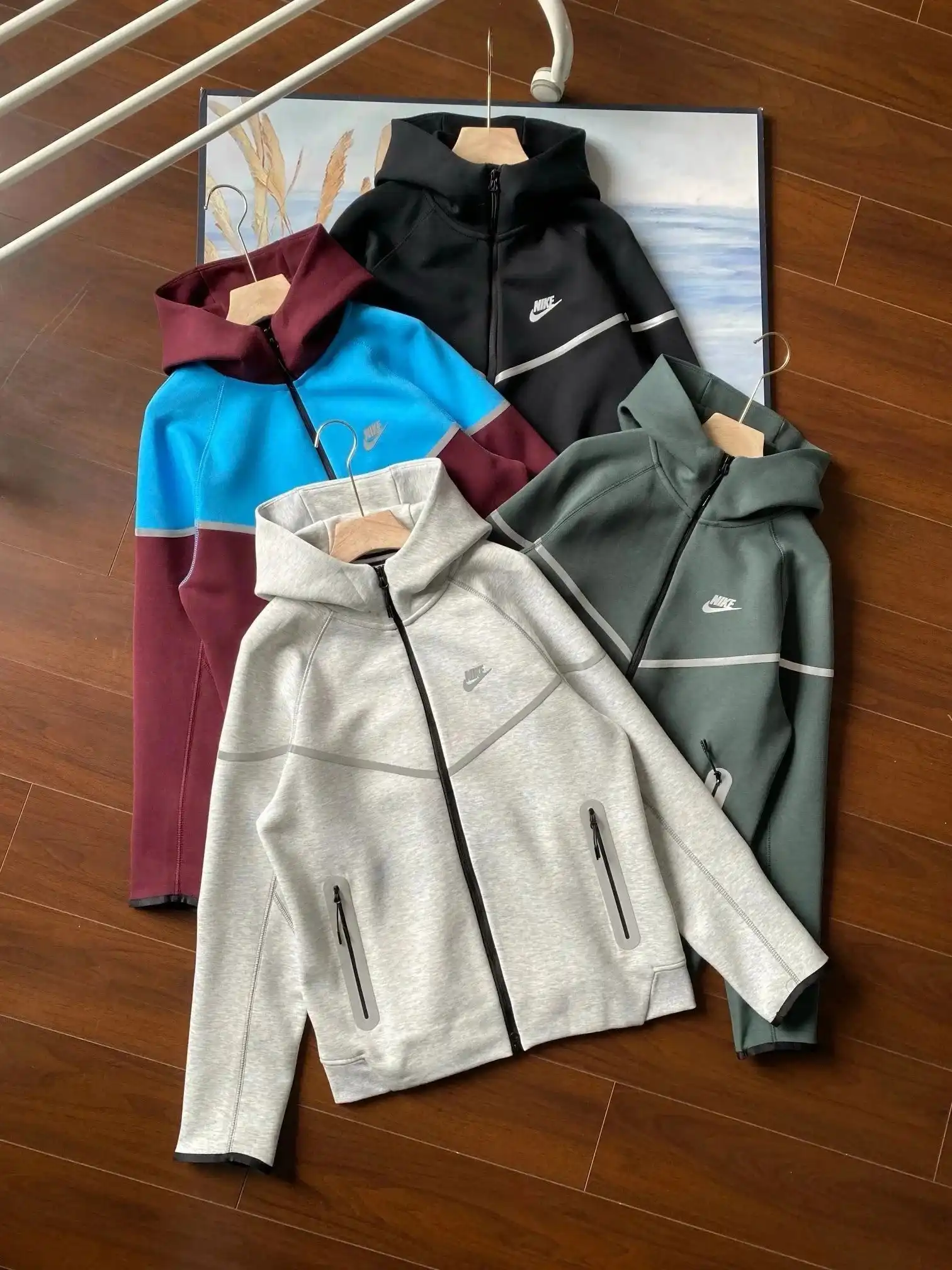 Nike Tech Windrunner Hoodies [39 styles] 2