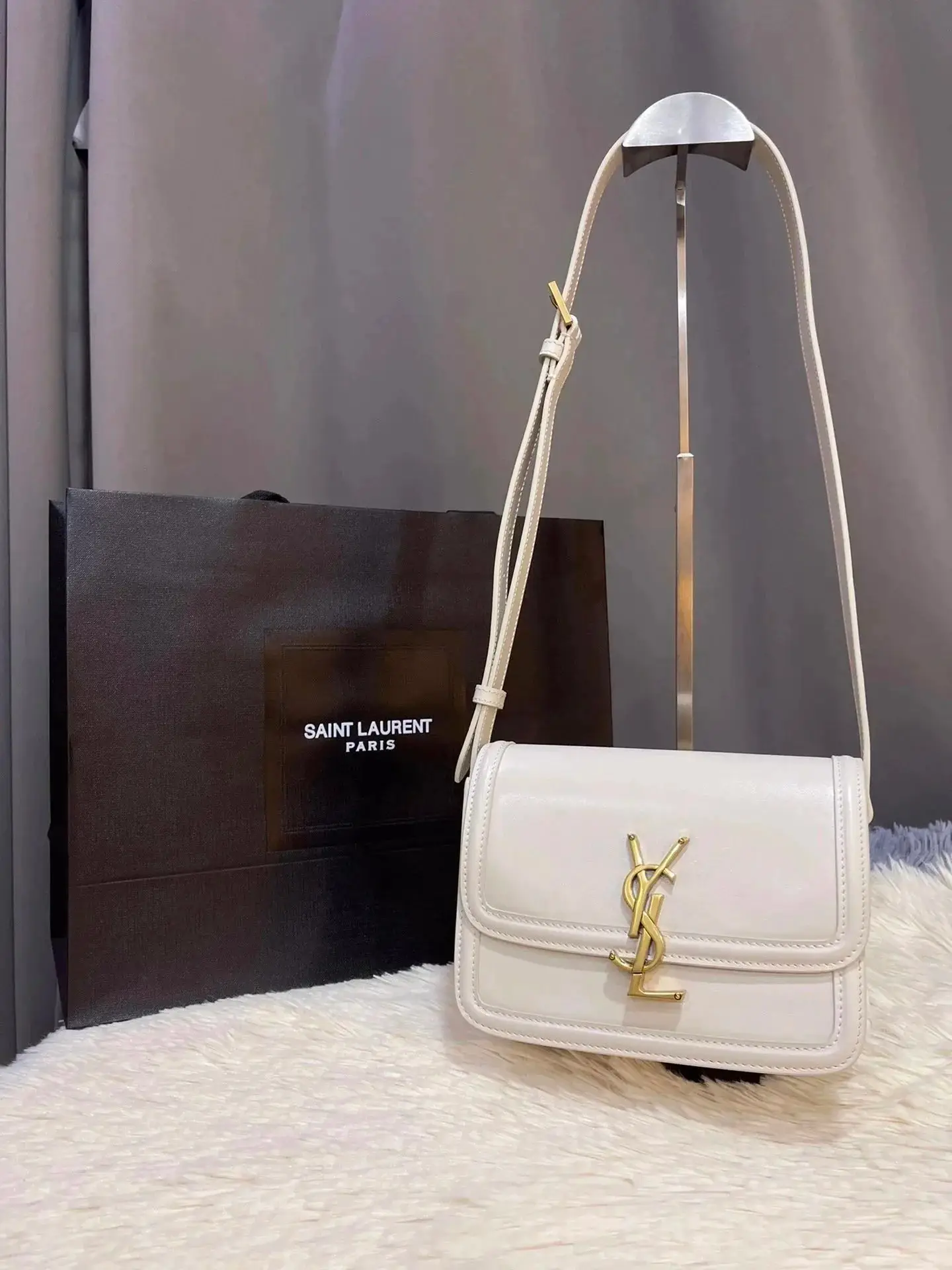 Saint Laurent Quilted Camera Bag 2
